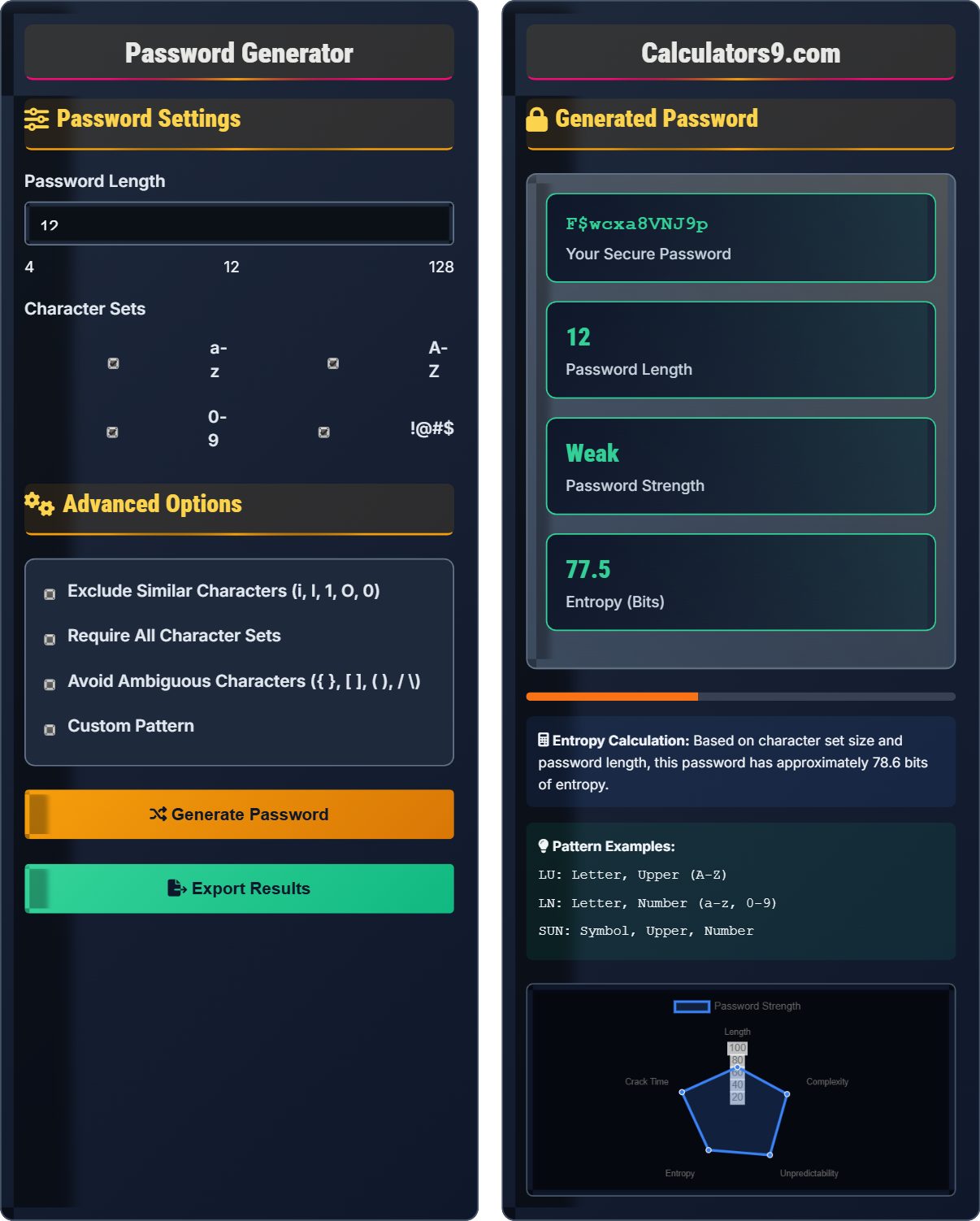 Random Password Generator
