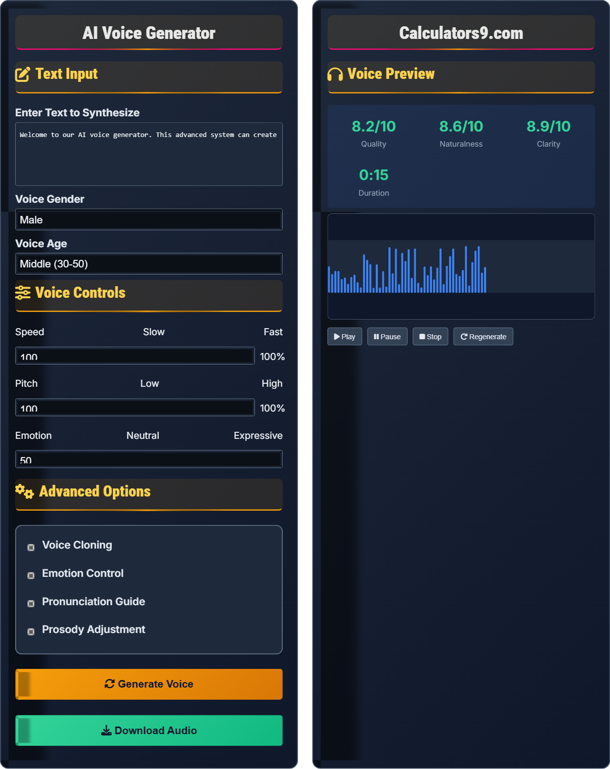 AI Voice Generator