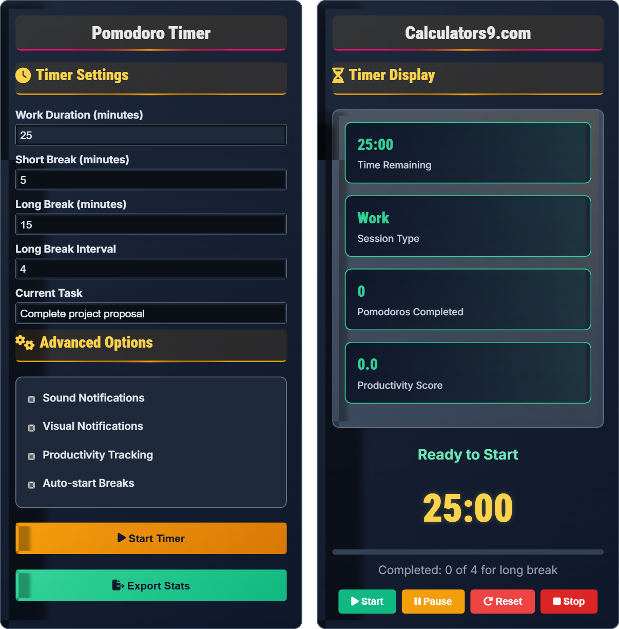 Pomodoro Timer