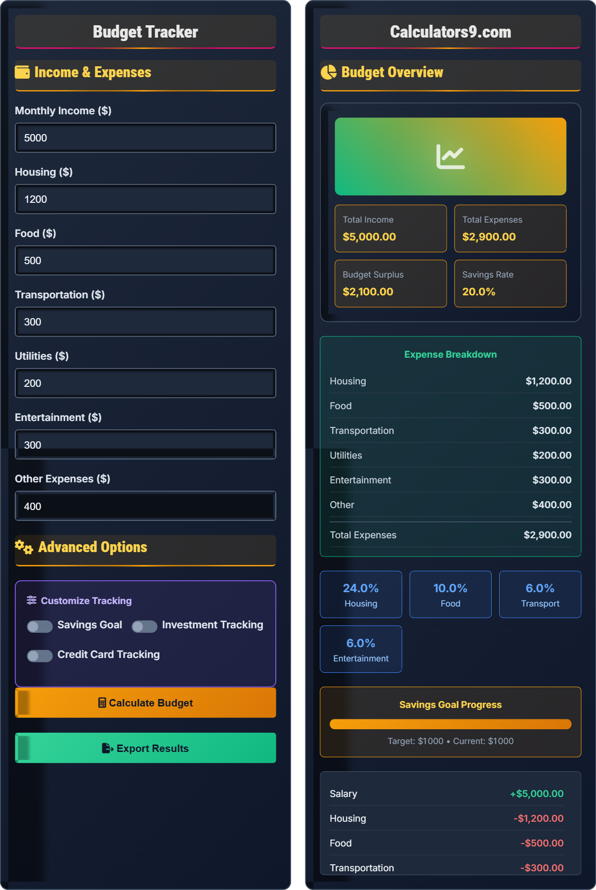 budget-tracker