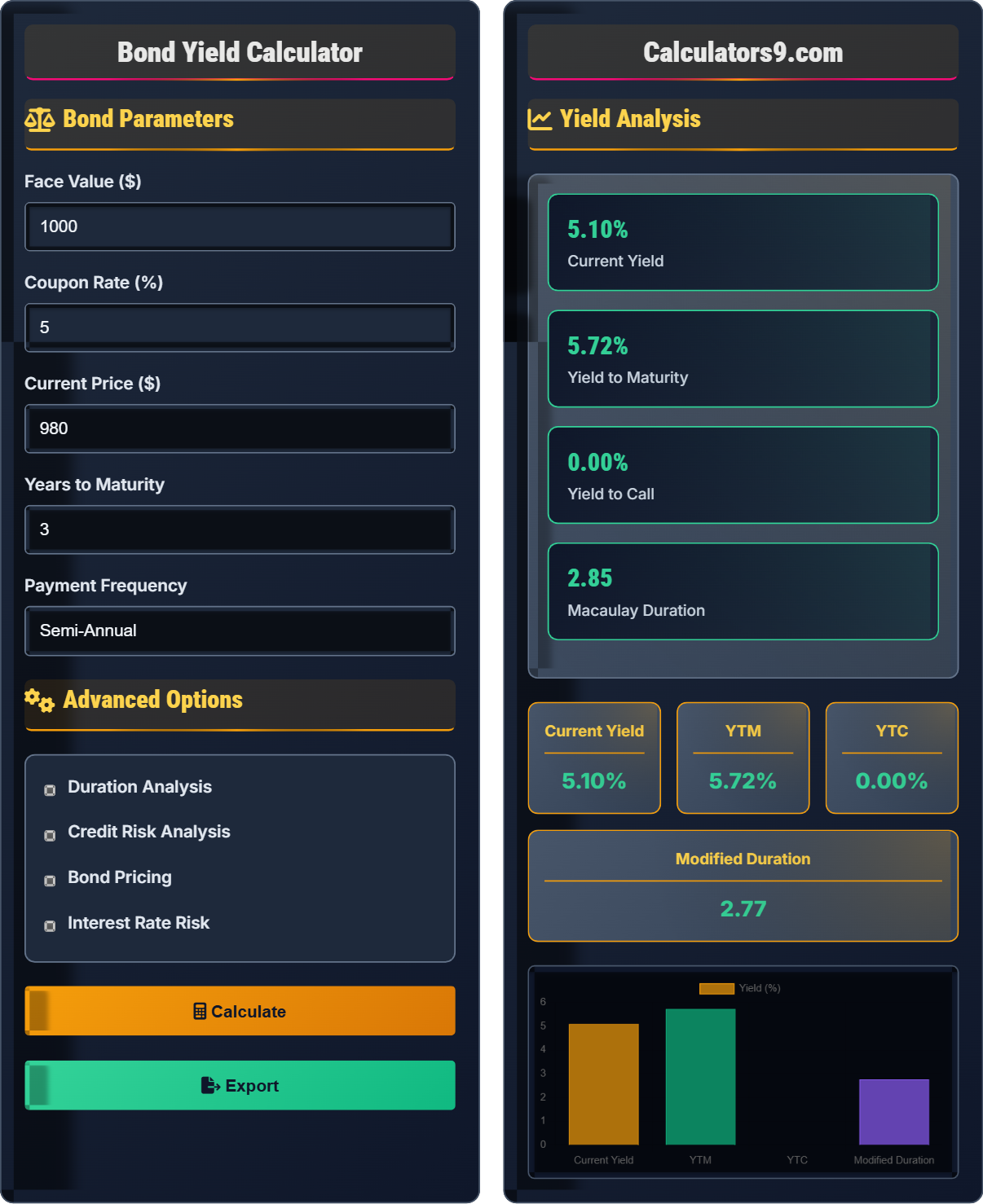 bond-yield-calculator