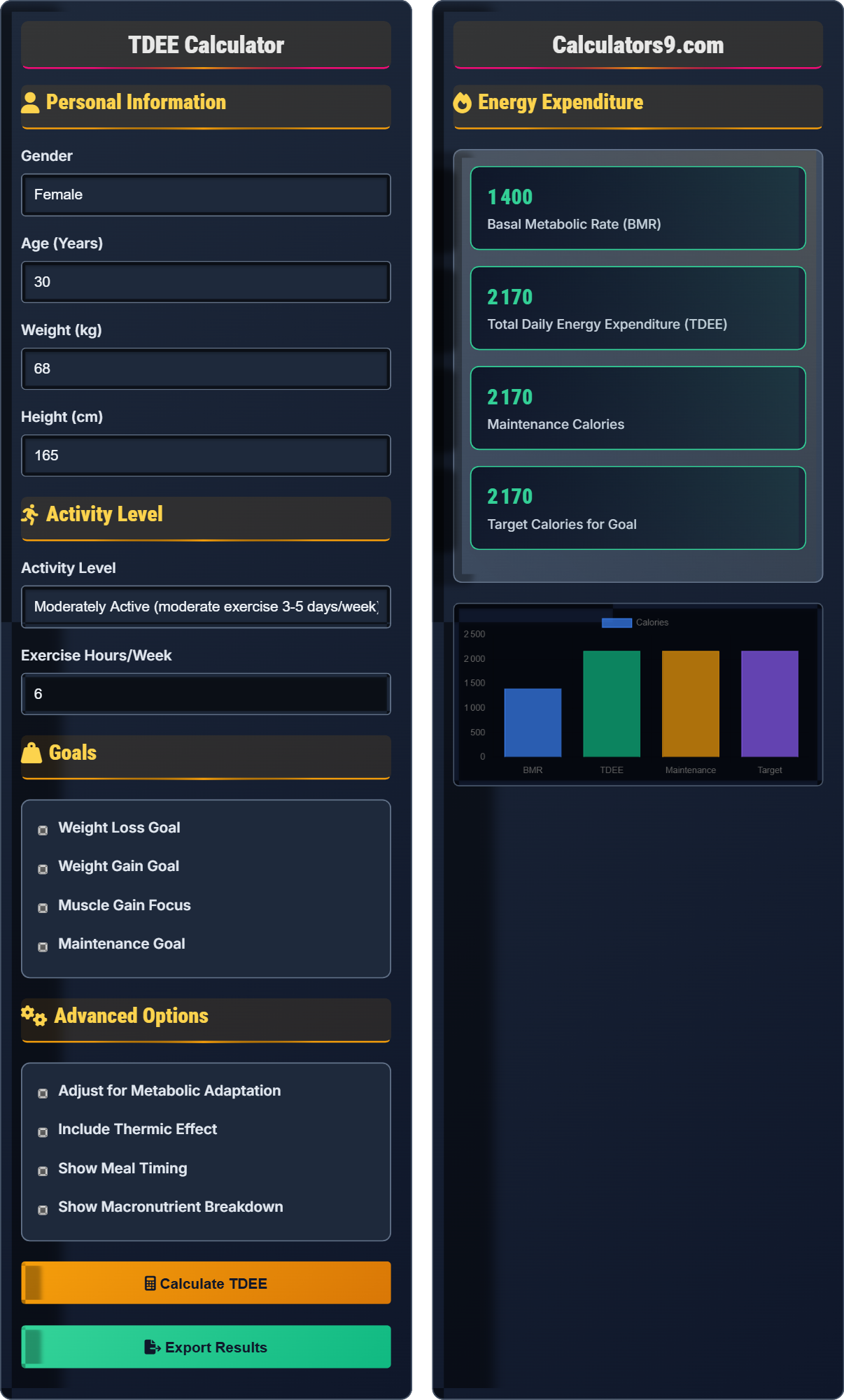 tdee-calculator
