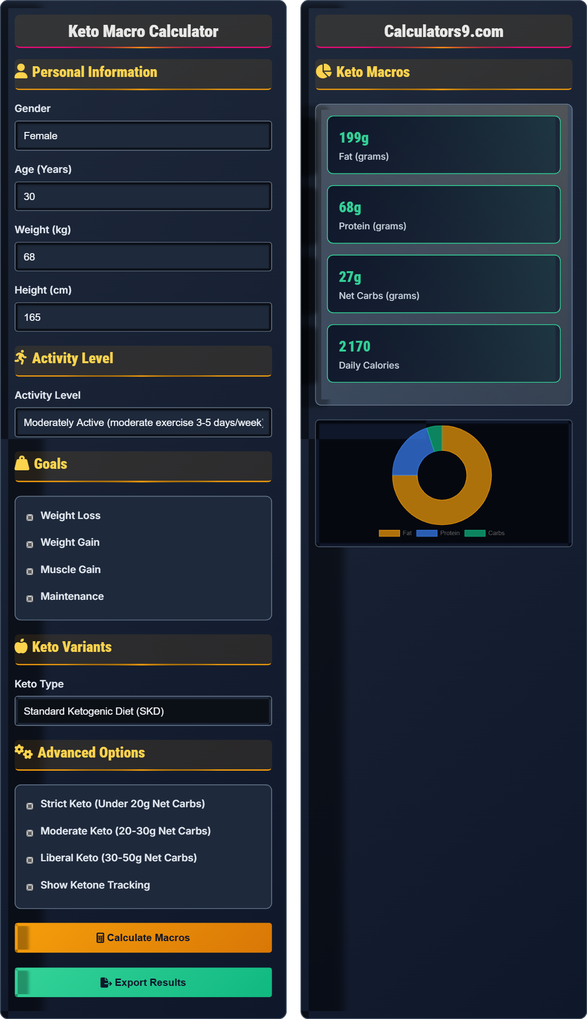 keto-macro-calc