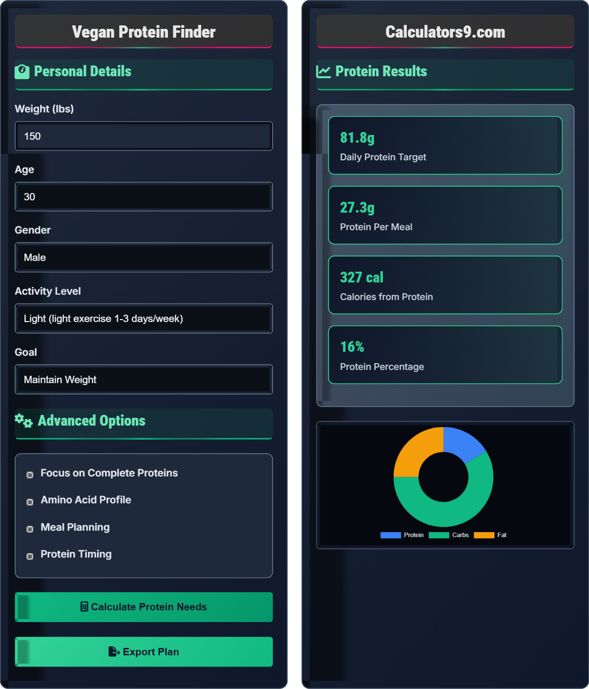 vegan-protein-finder