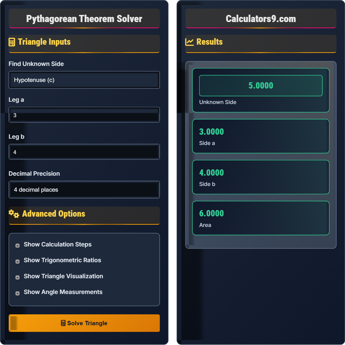 pythagorean-solver