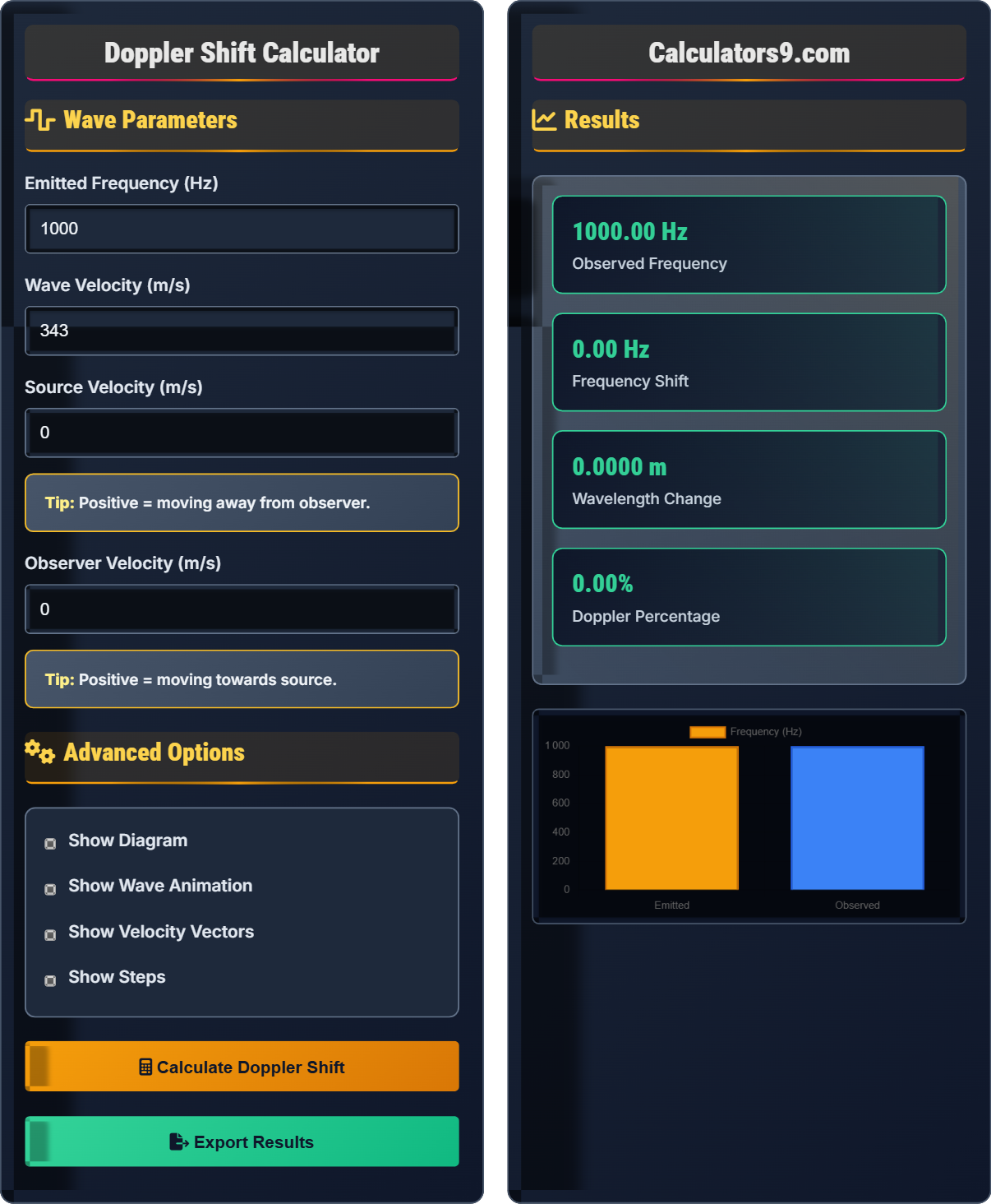 doppler-shift-calc
