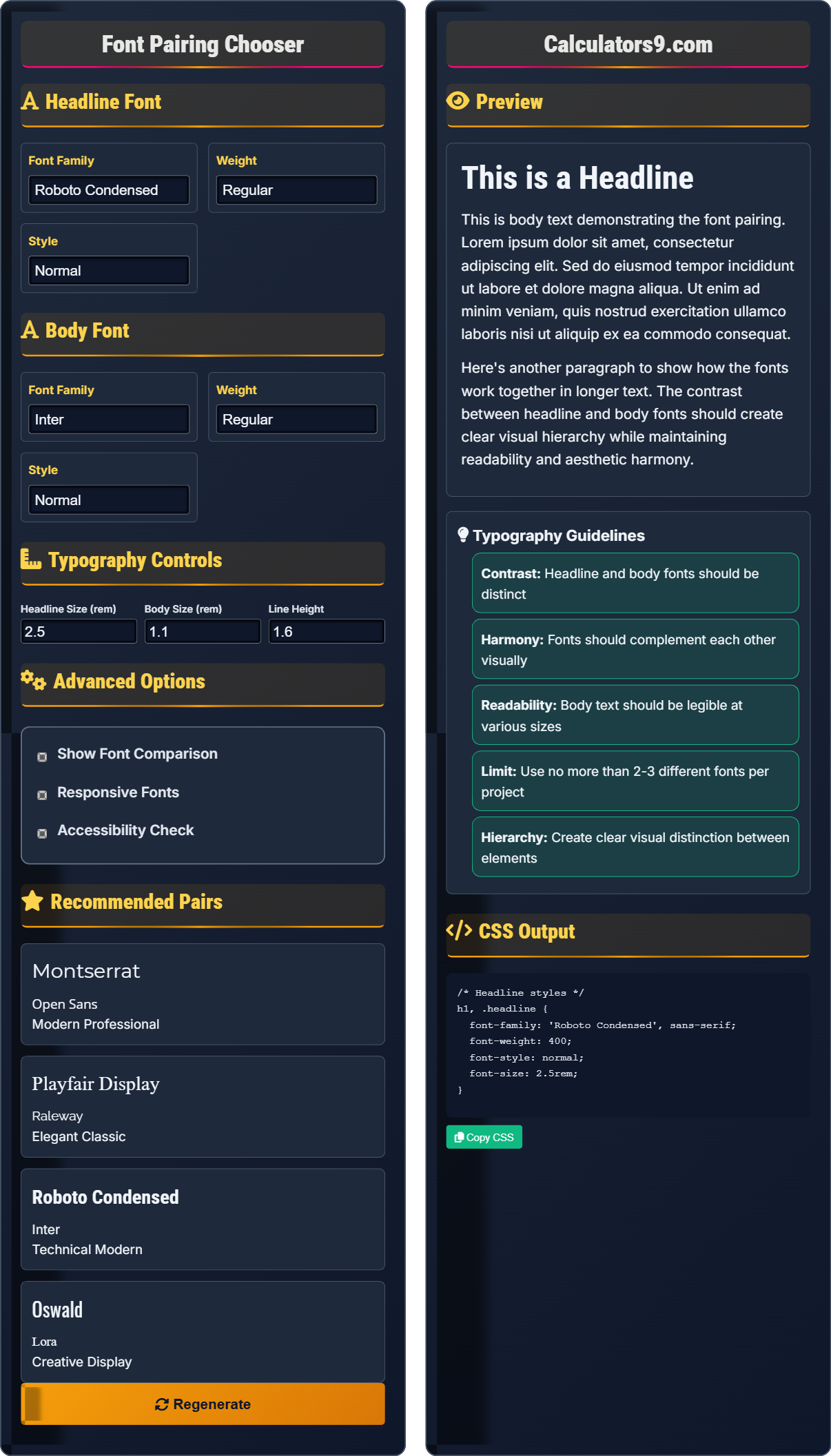 font-pairing-chooser