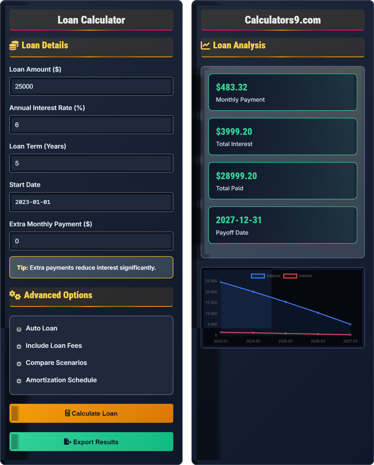 Loan Calculator