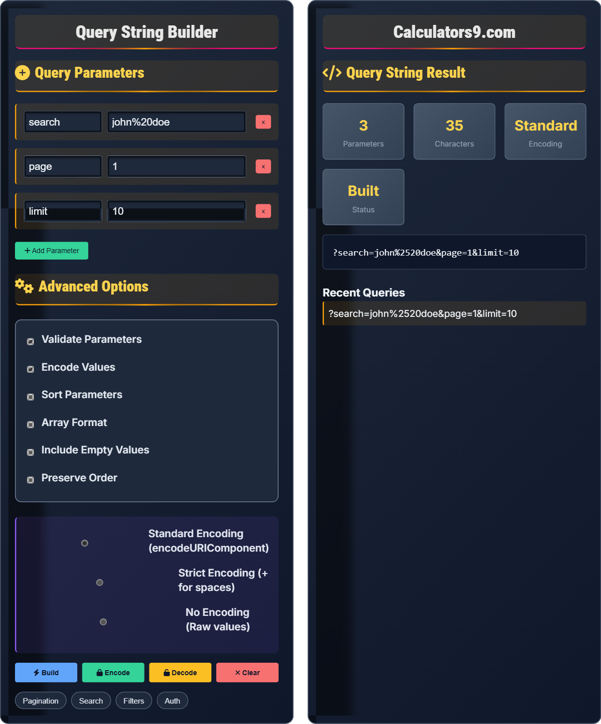 query-string-builder