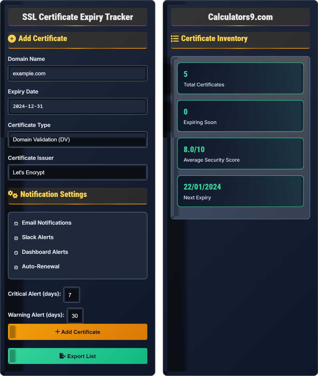 ssl-expiry-tracker