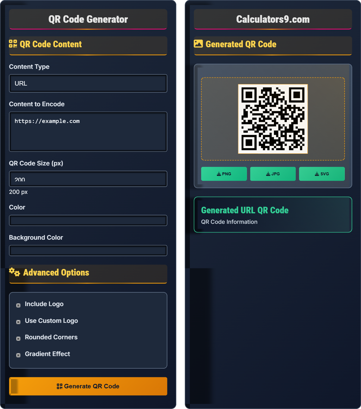 QR Code Generator